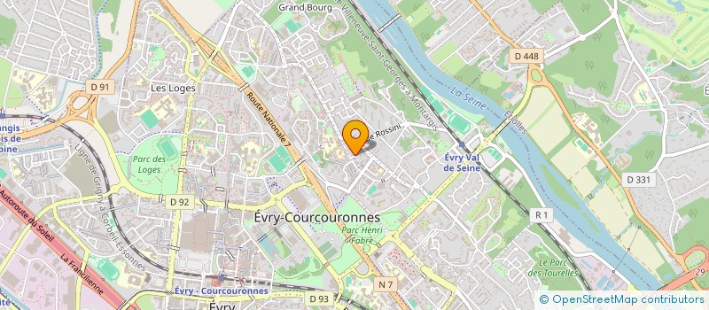localisation de l'entreprise TJK3 CONSULTING à EVRY-COURCOURONNES