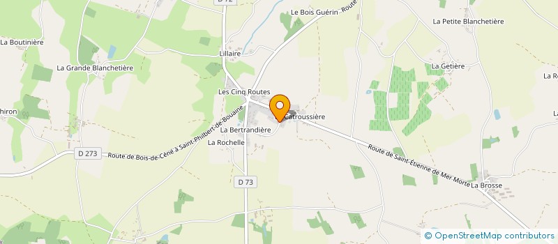 localisation de l'entreprise TJL  PAULX