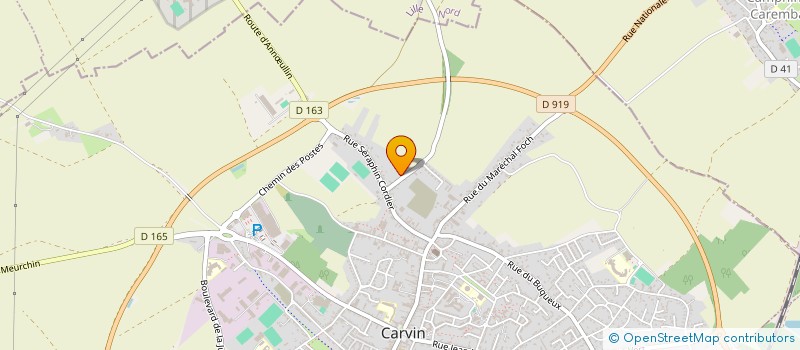 localisation de l'entreprise TJL BATIMENT  CARVIN