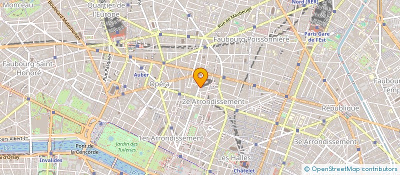 localisation de l'entreprise TJM à PARIS