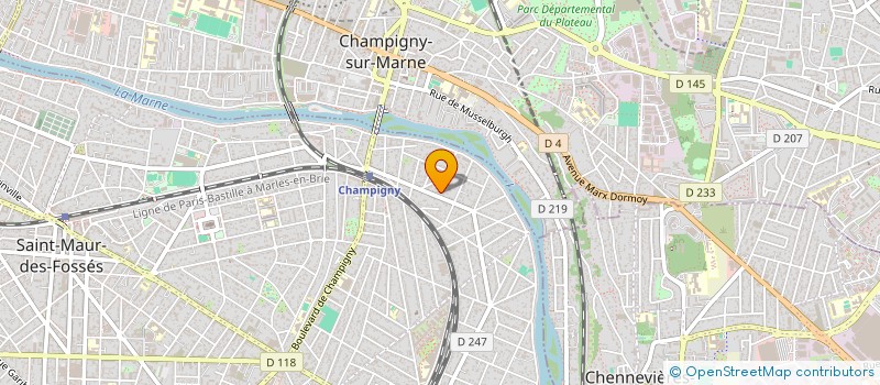 localisation de l'entreprise TJM18  SAINT-MAUR-DES-FOSSES