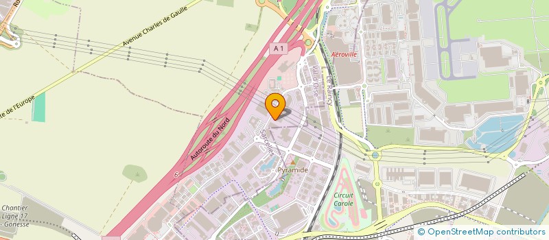 localisation de l'entreprise TJM7  ROISSY-EN-FRANCE