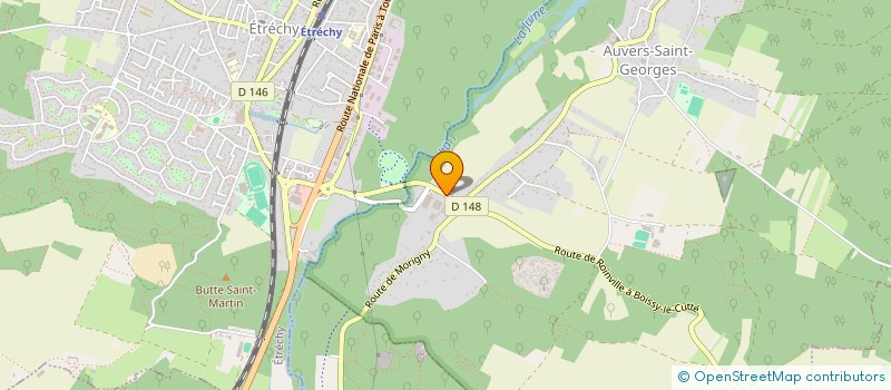 localisation de l'entreprise TJN IMMO  AUVERS-SAINT-GEORGES