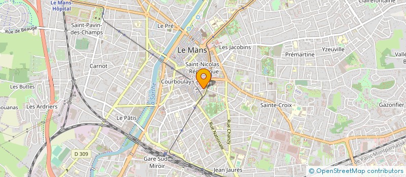 localisation de l'entreprise TJNS à LE MANS