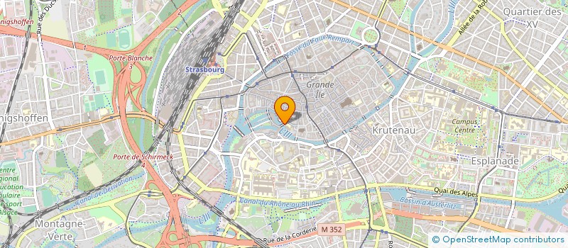 localisation de l'entreprise TJP à STRASBOURG