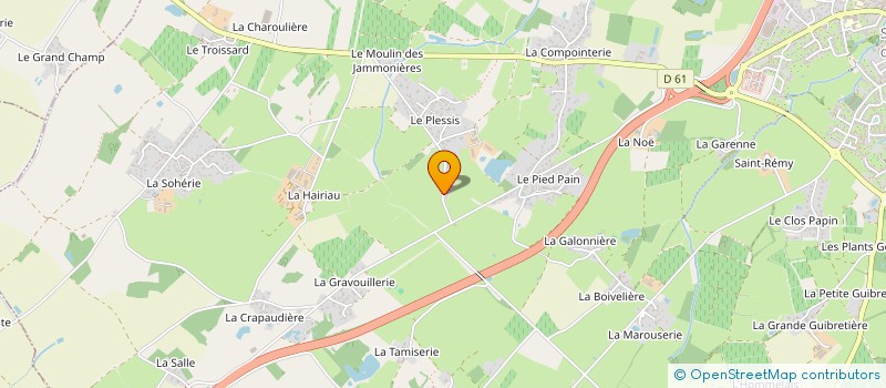 localisation de l'entreprise TJS  SAINT-PHILBERT-DE-GRAND-LIEU