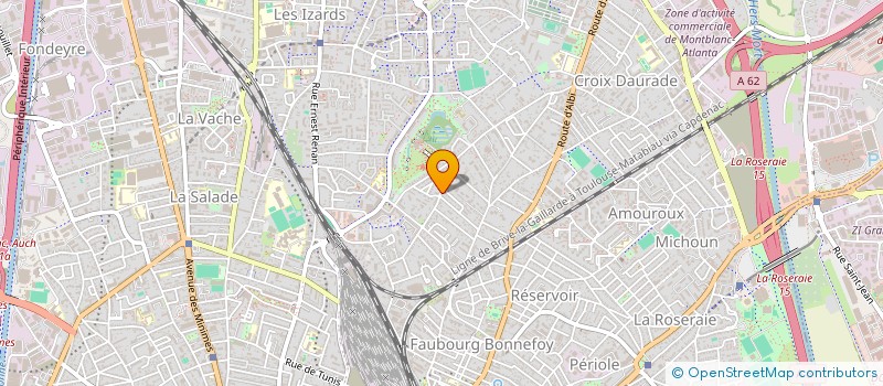 localisation de l'entreprise TJS + à TOULOUSE