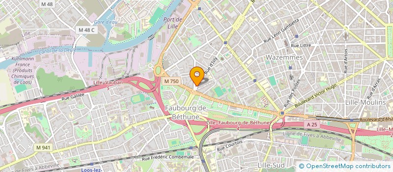 localisation de l'entreprise TJS GROUP à LILLE