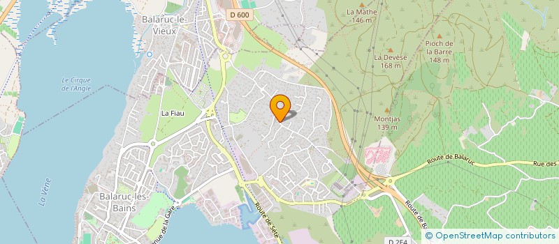 localisation de l'entreprise TJSH  BALARUC-LES-BAINS