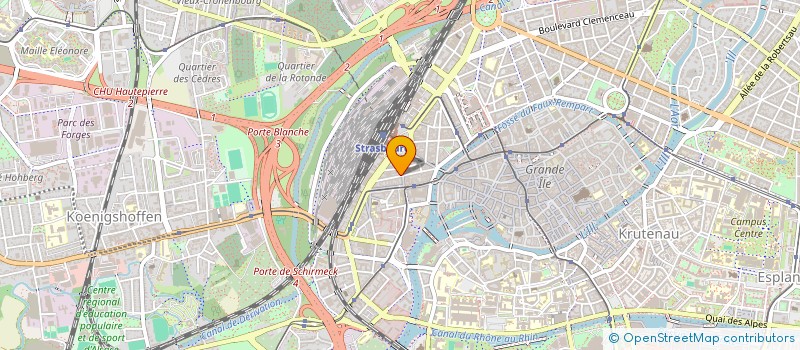localisation de l'entreprise TJUKURPA à STRASBOURG