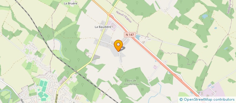 localisation de l'entreprise TJV  NIEUIL-L'ESPOIR