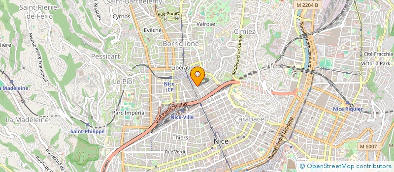 localisation de l'entreprise TK BAT 06  NICE