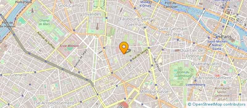 localisation de l'entreprise TK CONCEPTION à PARIS