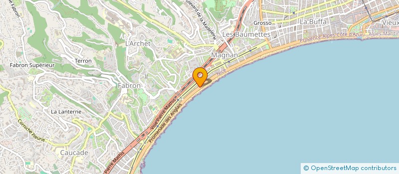 localisation de l'entreprise TK CONSEIL à NICE