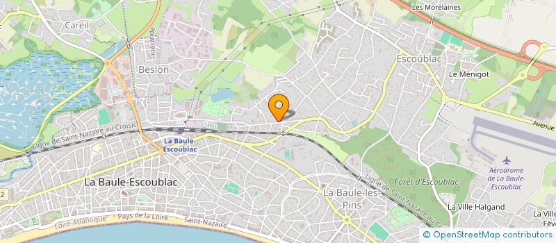 localisation de l'entreprise TK EMP  SAINT-NAZAIRE