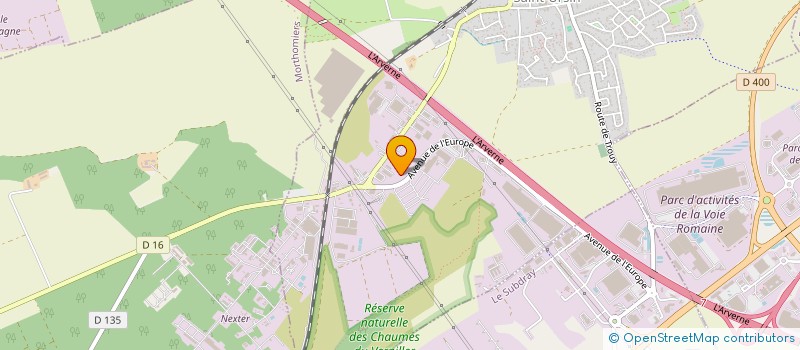 localisation de l'entreprise TK HOME 18  LA CHAPELLE-SAINT-URSIN