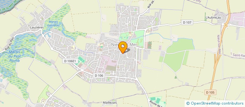 localisation de l'entreprise TK IMMO  NIEUL-SUR-MER