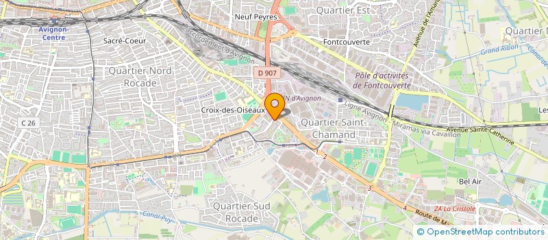 localisation de l'entreprise TK MACONNERIE & PIERRE  AVIGNON