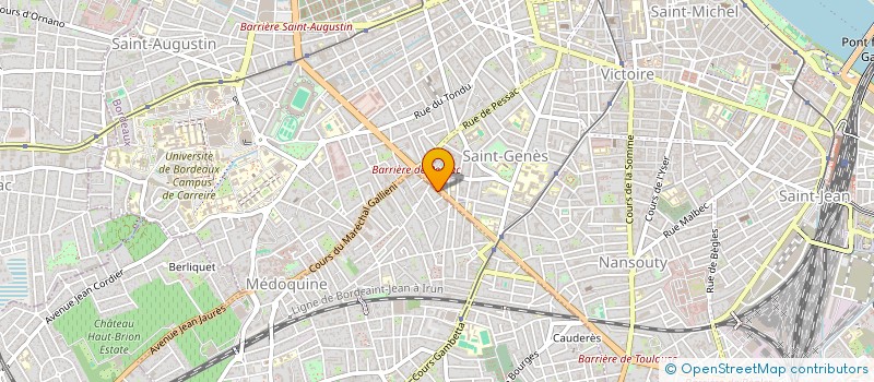 localisation de l'entreprise TK MEDIKOA  TALENCE