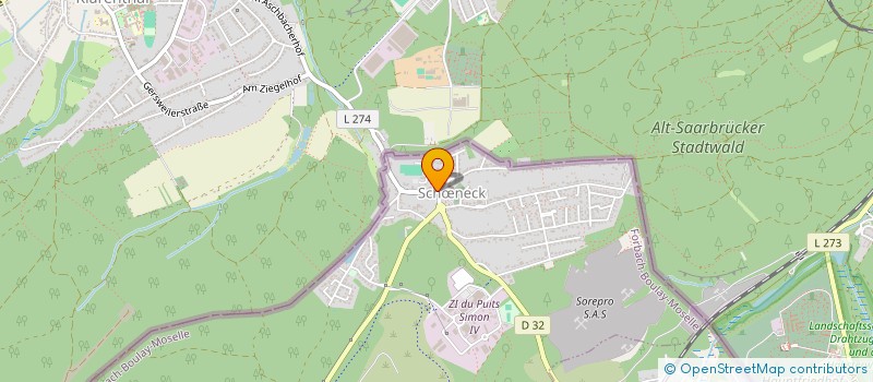 localisation de l'entreprise TK MOTORS  SCHNECK