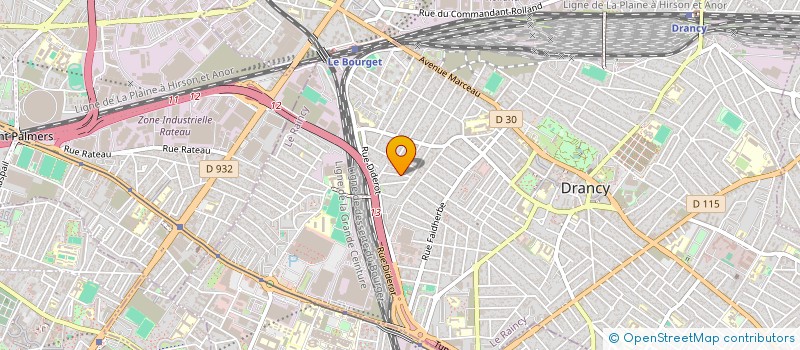 localisation de l'entreprise TK ONE MERCH  DRANCY