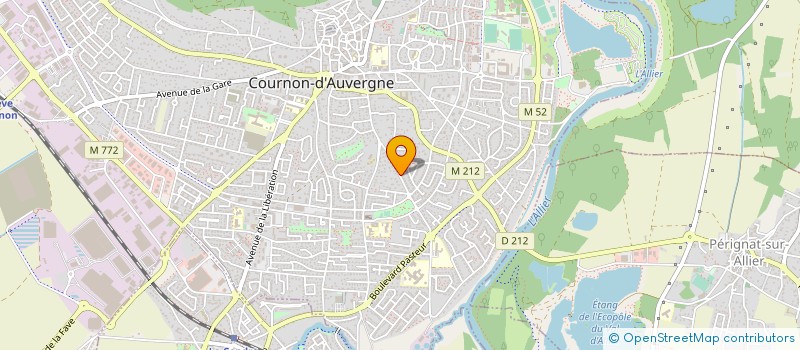 localisation de l'entreprise TK POSE à COURNON-D'AUVERGNE