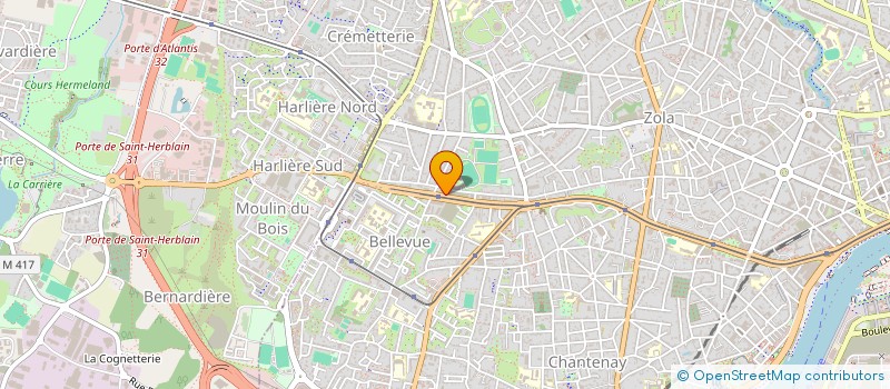 localisation de l'entreprise TK PRESTIGE à NANTES