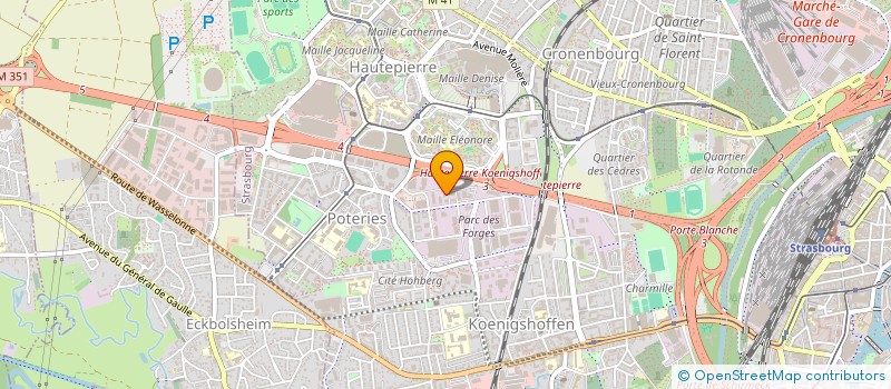 localisation de l'entreprise TK SERVICES  MUNDOLSHEIM