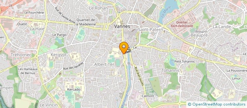 localisation de l'entreprise TK VOILE à VANNES