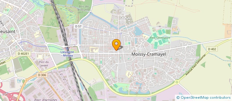localisation de l'entreprise TK20 à MOISSY-CRAMAYEL