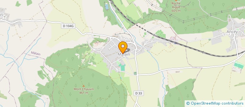 localisation de l'entreprise TK21 COUVERTURE  MALAIN