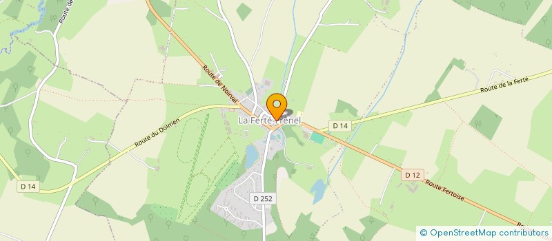 localisation de l'entreprise TKAP à LA FERTE-EN-OUCHE