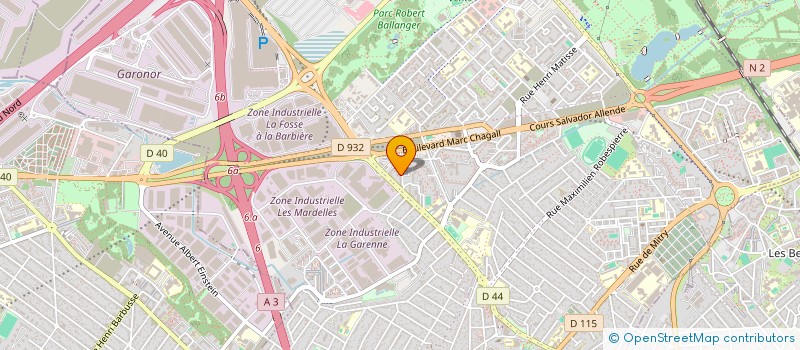 localisation de l'entreprise TKARE à AULNAY-SOUS-BOIS