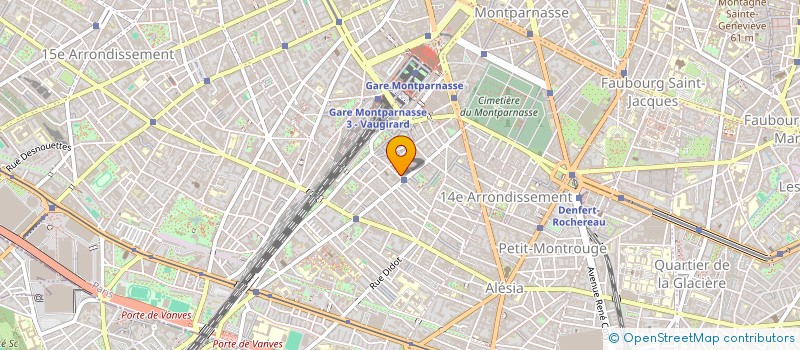 localisation de l'entreprise TKB INVEST à PARIS