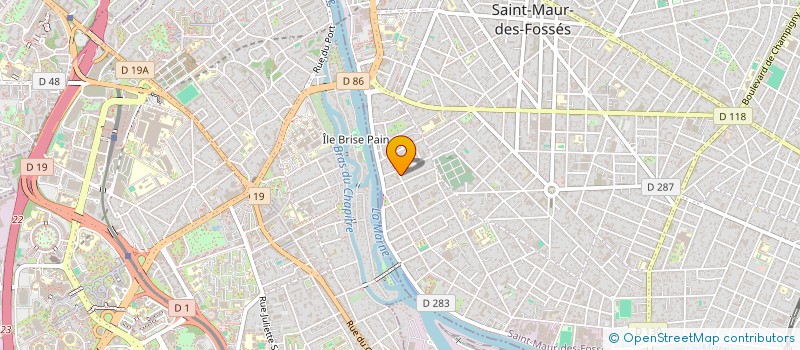 localisation de l'entreprise TKD à SAINT-MAUR-DES-FOSSES