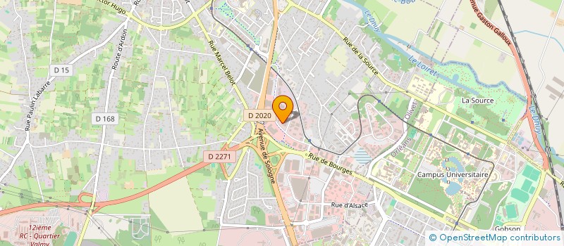 localisation de l'entreprise TKD FRANCE  OLIVET