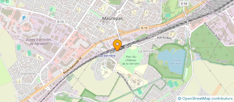 localisation de l'entreprise TKD LA VERRIERE  LA VERRIERE