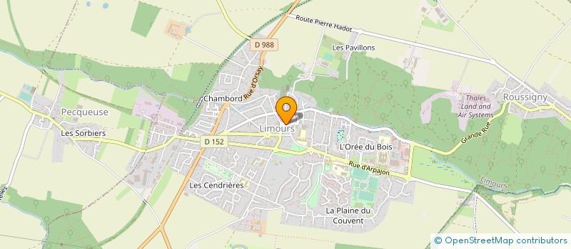 localisation de l'entreprise TKD LIMOURS à LIMOURS