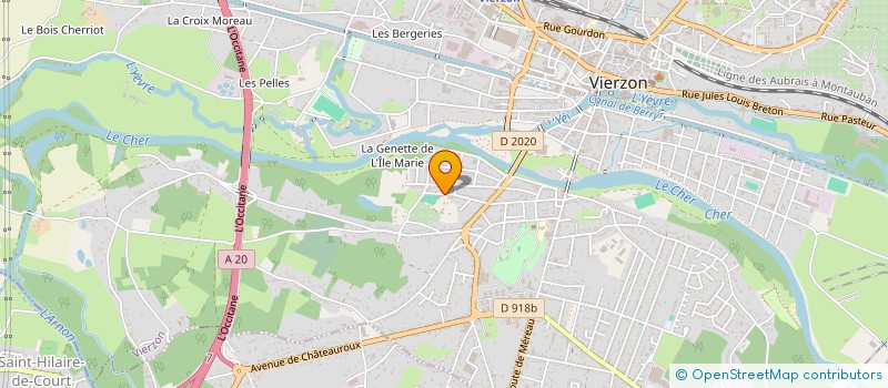 localisation de l'entreprise TKF SCHOOL  VIERZON