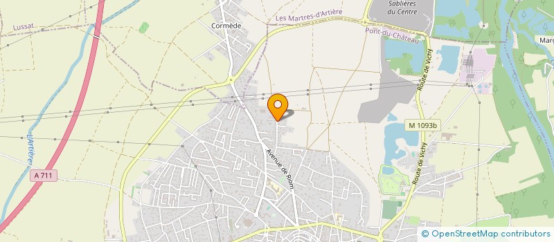 localisation de l'entreprise TKGL  PONT-DU-CHATEAU