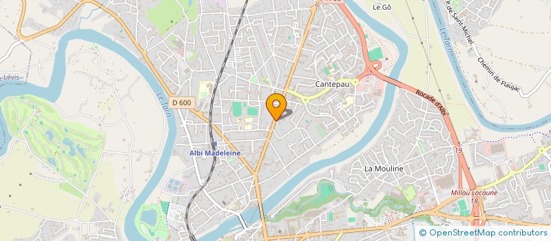 localisation de l'entreprise TKHA à ALBI