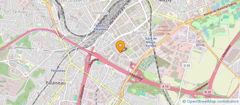 localisation de l'entreprise TKHE CONSULTING à MASSY