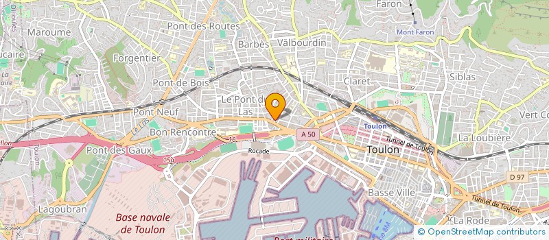 localisation de l'entreprise TKI à TOULON