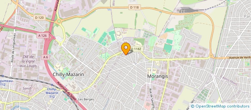 localisation de l'entreprise TKI BIGSTONE à MORANGIS