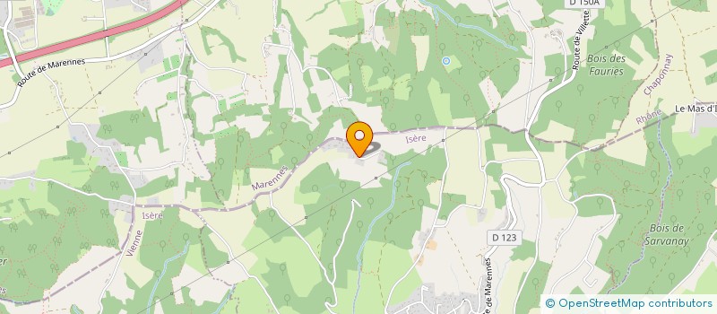 localisation de l'entreprise TKIAT SHOFAR KAVOD HATORAH  VILLETTE-DE-VIENNE