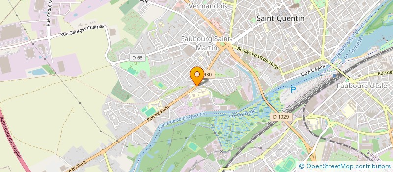 localisation de l'entreprise TKL 1 à SAINT-QUENTIN