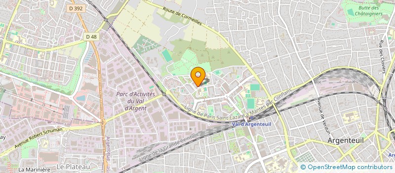 localisation de l'entreprise TKL BATIMENT ET ENERGIES  ARGENTEUIL