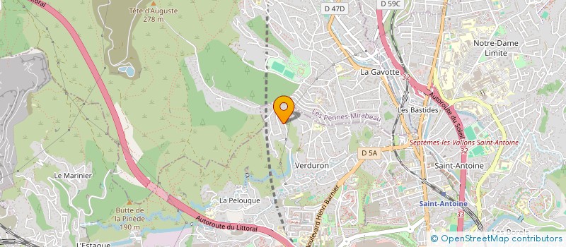 localisation de l'entreprise TKLC à MARSEILLE