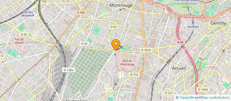 localisation de l'entreprise TKLIMMO  MONTROUGE