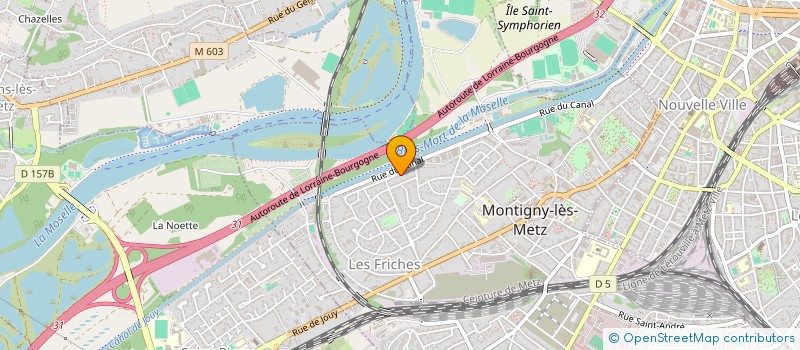localisation de l'entreprise TKLS à MONTIGNY-LES-METZ